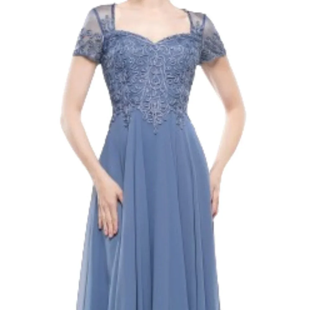 Marsoni by Colors  M271 Evening Dress Blue size 24